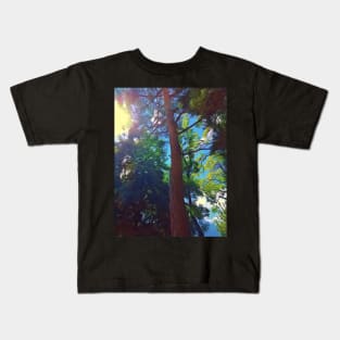 Tree in the sun Kids T-Shirt